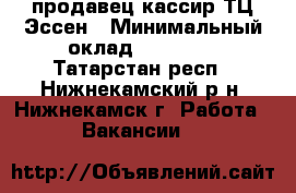 продавец-кассир ТЦ Эссен › Минимальный оклад ­ 18 000 - Татарстан респ., Нижнекамский р-н, Нижнекамск г. Работа » Вакансии   